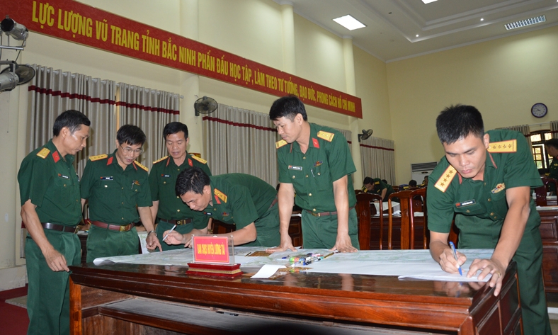 Kiểm tra điều lệnh chiến đấu, điều lệnh tác chiến