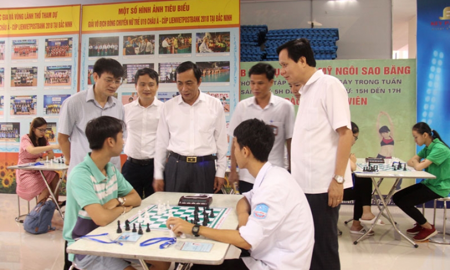 Hơn 150 VĐV tham dự giải vô địch cờ vua, cờ tướng, bóng bàn các câu lạc bộ tỉnh năm 2019