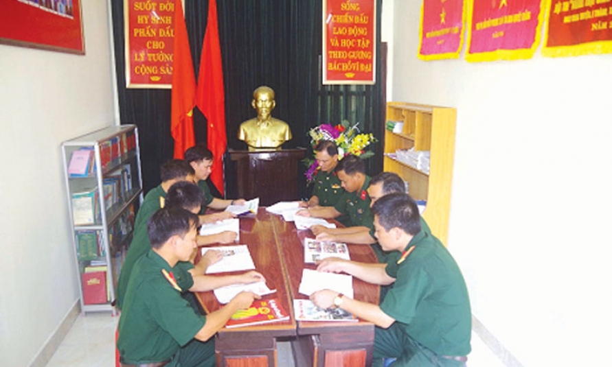 Ban CHQS huyện Lương Tài xây dựng đơn vị vững mạnh từ môi trường văn hóa tốt đẹp