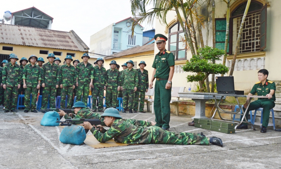 Đẩy mạnh giáo dục quốc phòng và an ninh