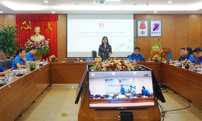 Tổng kết 10 năm phong trào “Tuổi trẻ chung tay xây dựng nông thôn mới”