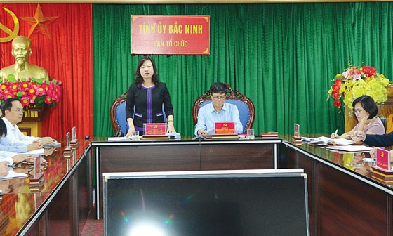 Hội nghị trực tuyến triển khai công tác  tổ chức xây dựng Đảng 2 tháng cuối năm 2019; quán triệt một số Hướng dẫn của Ban Tổ chức T.Ư