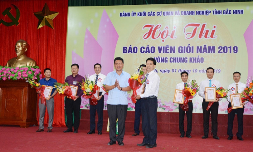 Hội thi Báo cáo viên giỏi năm 2019