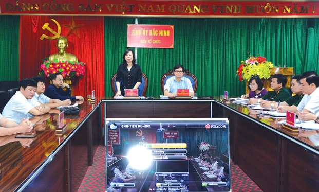 Hội nghị giao ban trực tuyến  triển khai nhiệm vụ công tác tổ chức xây dựng Đảng quý IV năm 2019