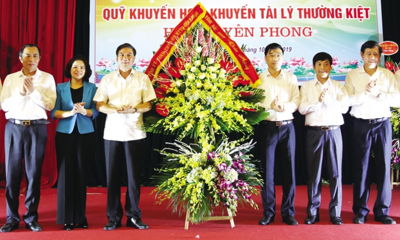 Ra mắt Quỹ Khuyến học,  khuyến tài Lý Thường Kiệt