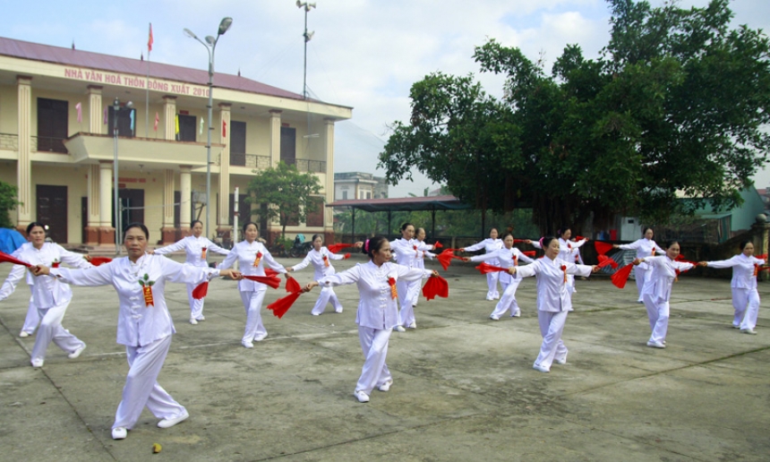 Sôi nổi phong trào thể dục thể thao ở Yên Phong