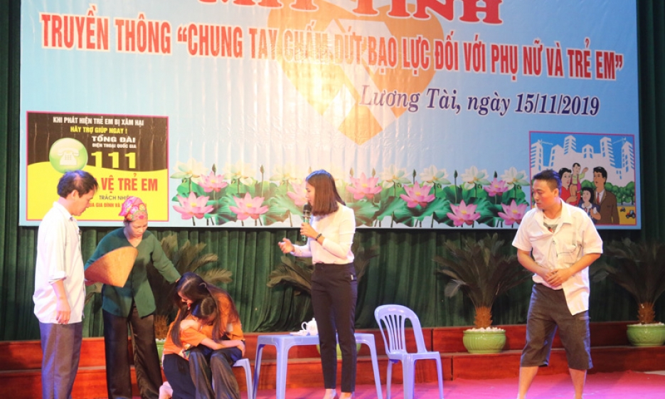 Hội LHPN tỉnh: Truyền thông “Chung tay chấm dứt bạo lực đối với phụ nữ và trẻ em” năm 2019