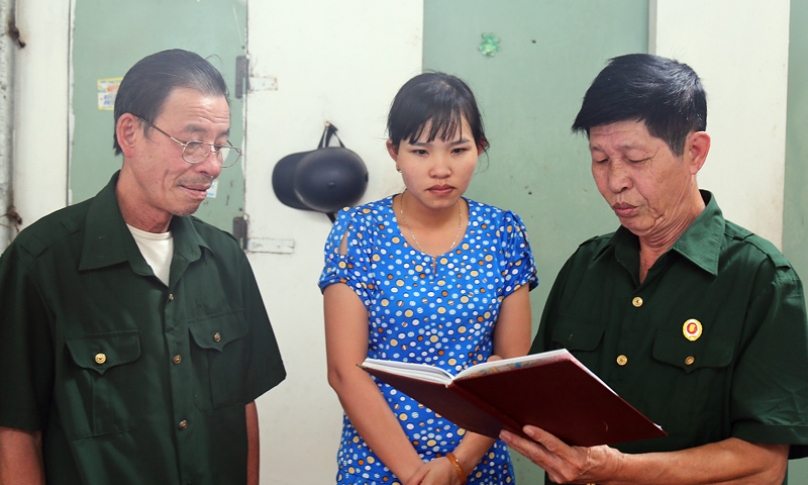 Chi hội Cựu chiến binh Chi Long  nêu cao tinh thần gương mẫu