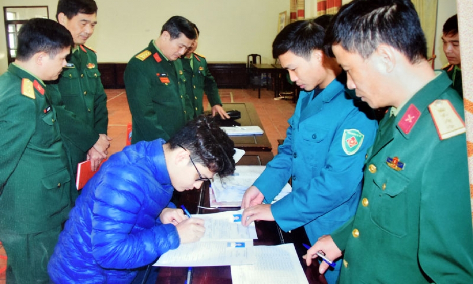 Quyết tâm thực hiện thắng lợi công tác tuyển quân năm 2020
