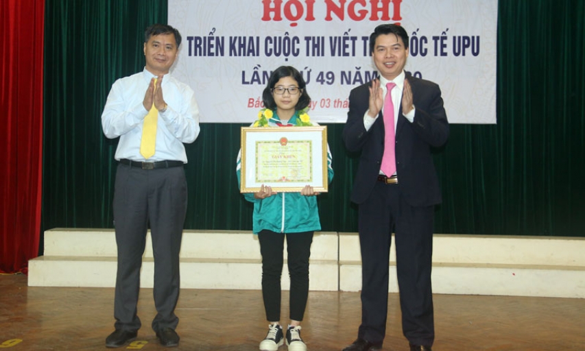 Bắc Ninh phát động cuộc thi viết thư  quốc tế UPU lần thứ 49 năm 2020
