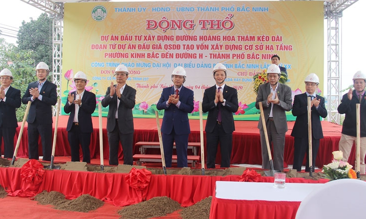 Thành phố Bắc Ninh triển khai dự án đường Hoàng Hoa Thám kéo dài