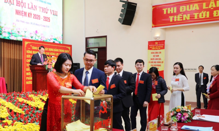 Đảng bộ Văn phòng UBND tỉnh Đại hội lần thứ VIII