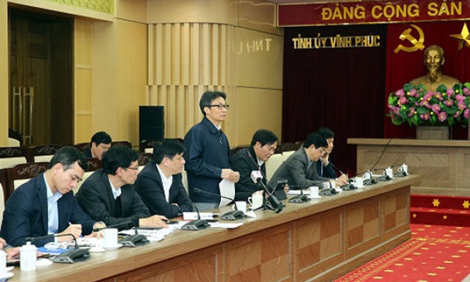 Phó Thủ tướng Vũ Đức Đam: Khoanh vùng dập dịch cho bằng được