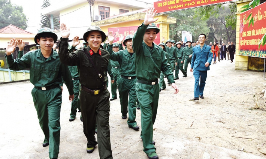Sẵn sàng tòng quân bảo vệ Tổ quốc