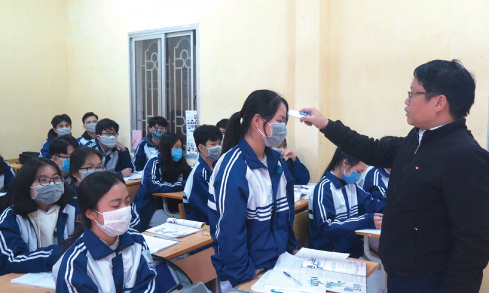 Ngành Giáo dục quyết liệt các giải pháp phòng, chống dịch bệnh