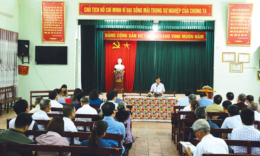 Đổi mới chất lượng sinh hoạt Chi bộ  ở Văn Quan