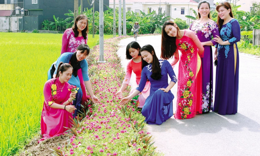 Góp phần tô đẹp những “Miền quê đáng sống”