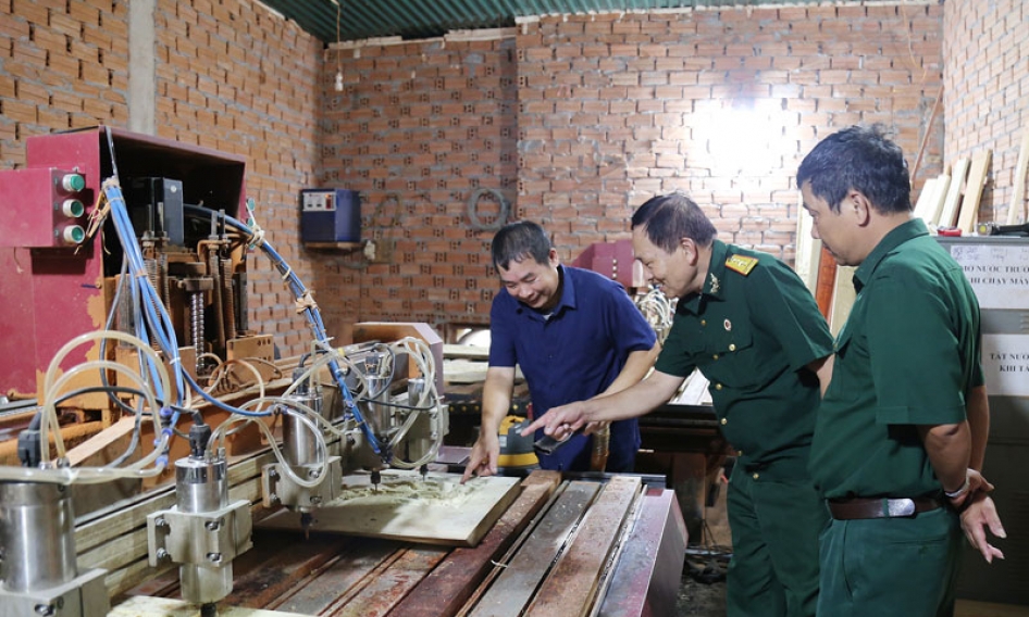 Cựu chiến binh tiên phong  trên mặt trận phát triển kinh tế