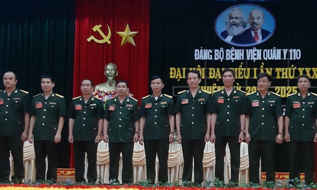Đảng bộ Bệnh viện Quân y 110 tổ chức thành công Đại hội nhiệm kỳ 2020 - 2025