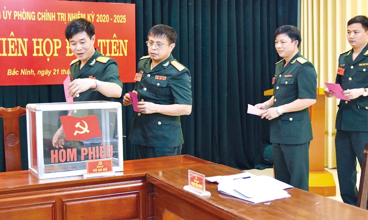 Công tác kiểm tra, giám sát ở Đảng bộ Quân sự tỉnh