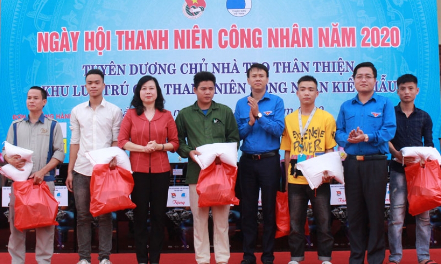 Hơn 500 đoàn viên tham gia Ngày hội Thanh niên công nhân