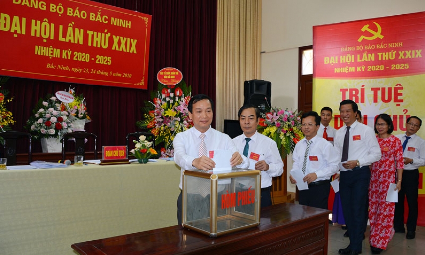 Đại hội Đảng bộ Báo Bắc Ninh lần thứ XXIX, nhiệm kỳ 2020-2025