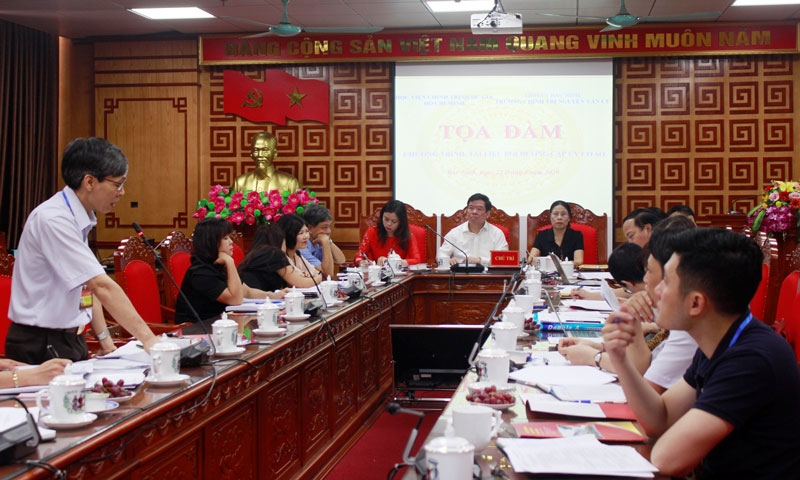 Tọa đàm “Chương trình, tài liệu bồi dưỡng cấp ủy cơ sở”