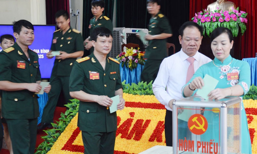 Đại hội Đảng bộ Quân sự huyện Gia Bình
