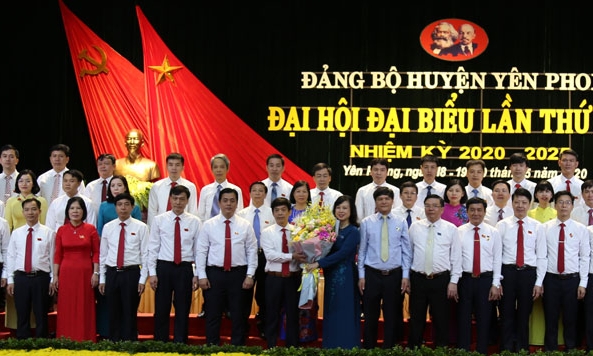 Đại hội đại biểu Đảng bộ huyện Yên Phong lần thứ XXIII thành công tốt đẹp