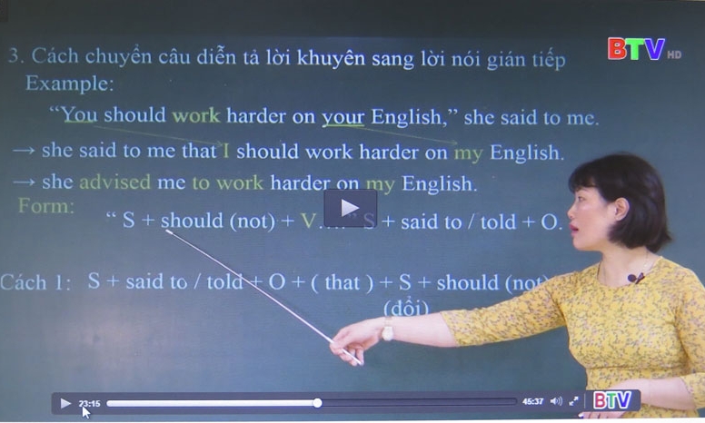 Ấn định thời gian thi giáo viên trung học dạy giỏi cấp tỉnh