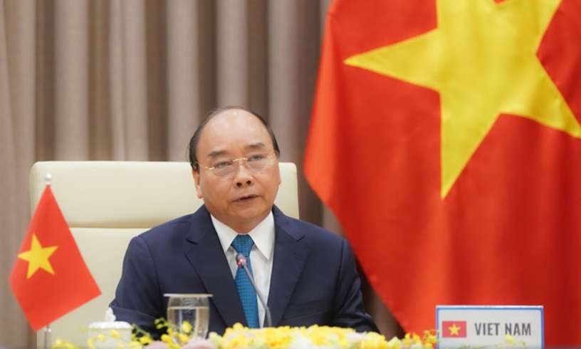 Thủ tướng Nguyễn Xuân Phúc: Tăng cường đoàn kết quốc tế, ứng phó với đại dịch COVID-19
