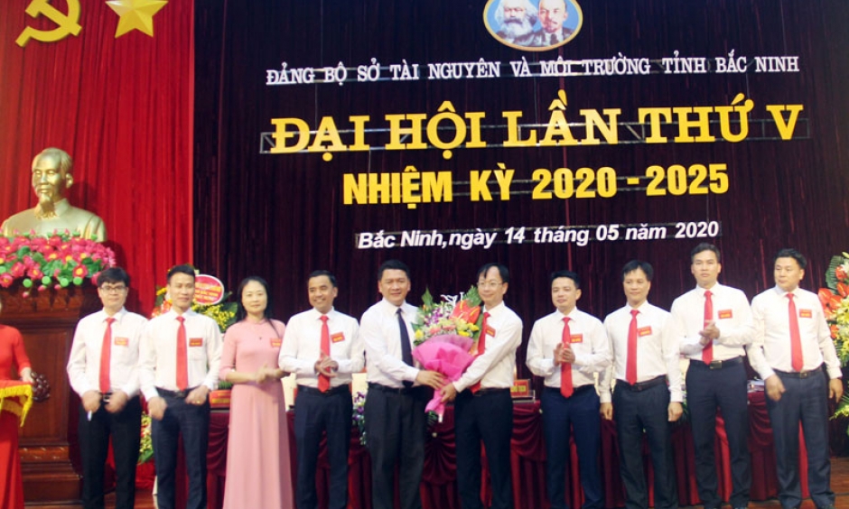 Đại hội Đảng bộ Sở Tài nguyên và Môi trường lần thứ V