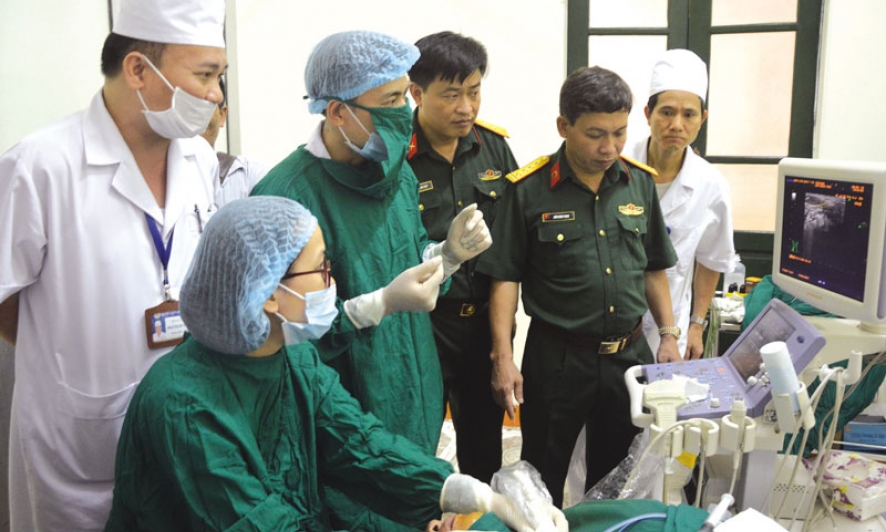 Xây dựng Đảng bộ Bệnh viện Quân y 110 “vững mạnh tiêu biểu”