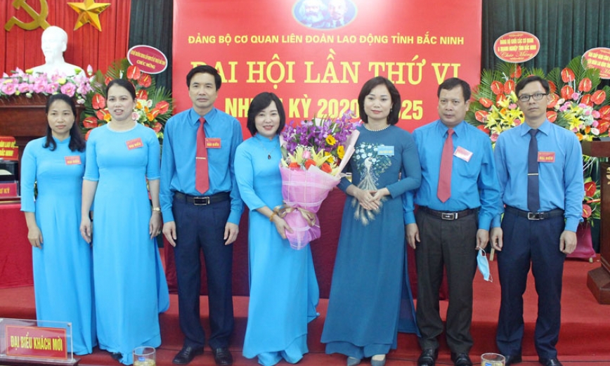 Đại hội Đảng bộ cơ quan LĐLĐ tỉnh