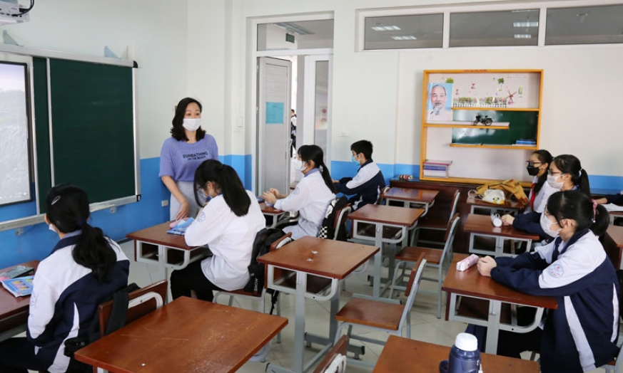Từ 11-5, các trường tổ chức dạy học bình thường