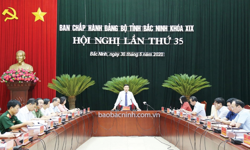 Hội nghị lần thứ 35  Ban Chấp hành  Đảng bộ tỉnh khóa XIX