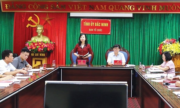 Hội nghị giao ban trực tuyến công tác  tổ chức xây dựng Đảng tháng 5