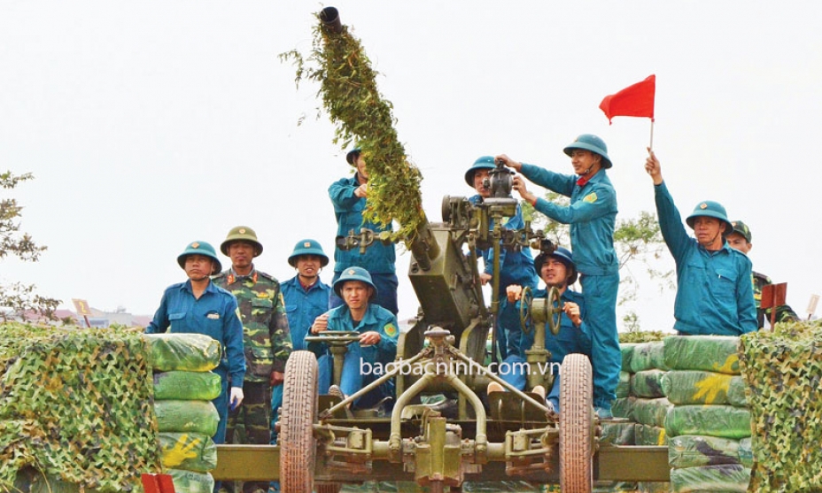 Xây dựng thế trận phòng không nhân dân, quản lý vững chắc  vùng trời
