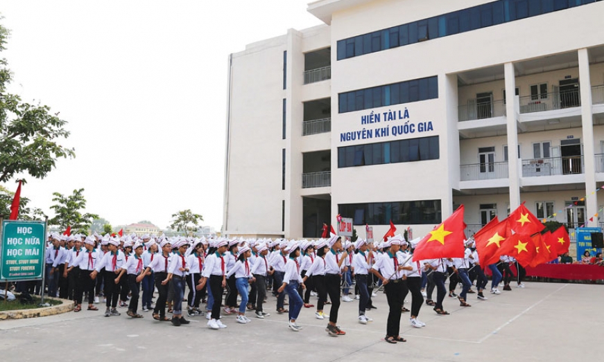 Quế Võ chăm lo sự nghiệp trồng người