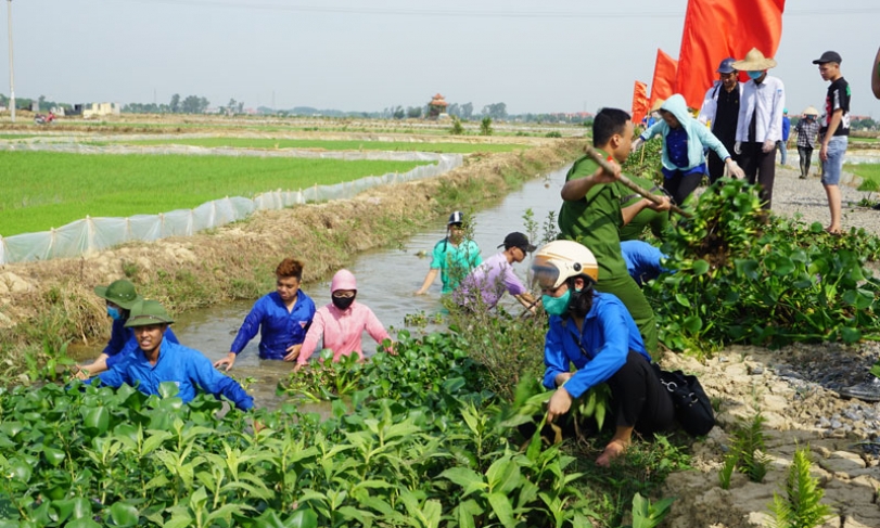 Lương Tài ra quân Chiến dịch thanh niên tình nguyện hè