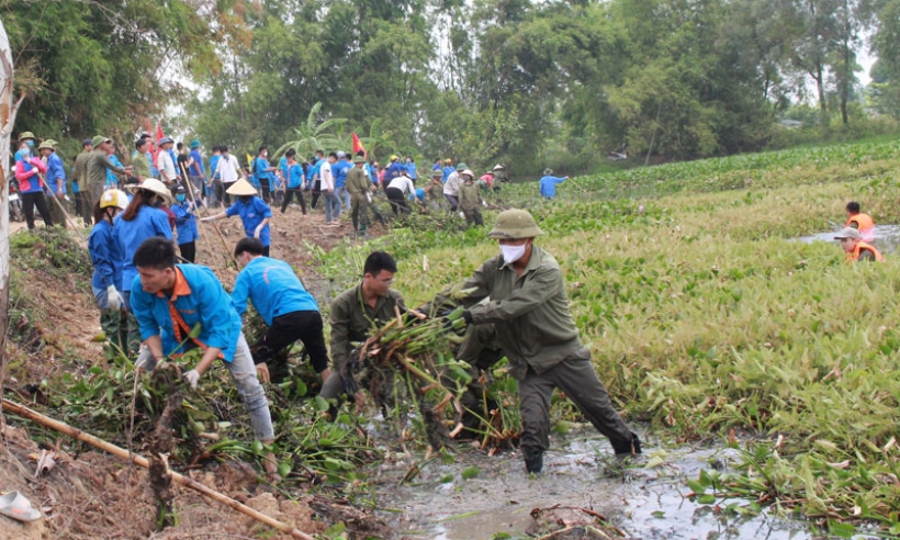 Ra quân đợt cao điểm Chiến dịch Thanh niên tình nguyện hè năm 2020