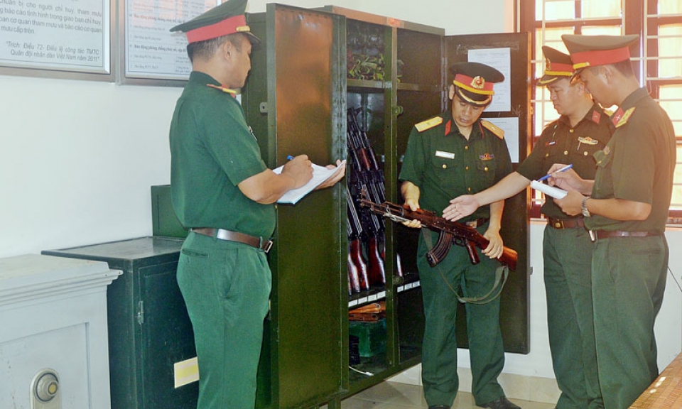 Lực lượng vũ trang huyện Thuận Thành viết tiếp truyền thống Anh hùng