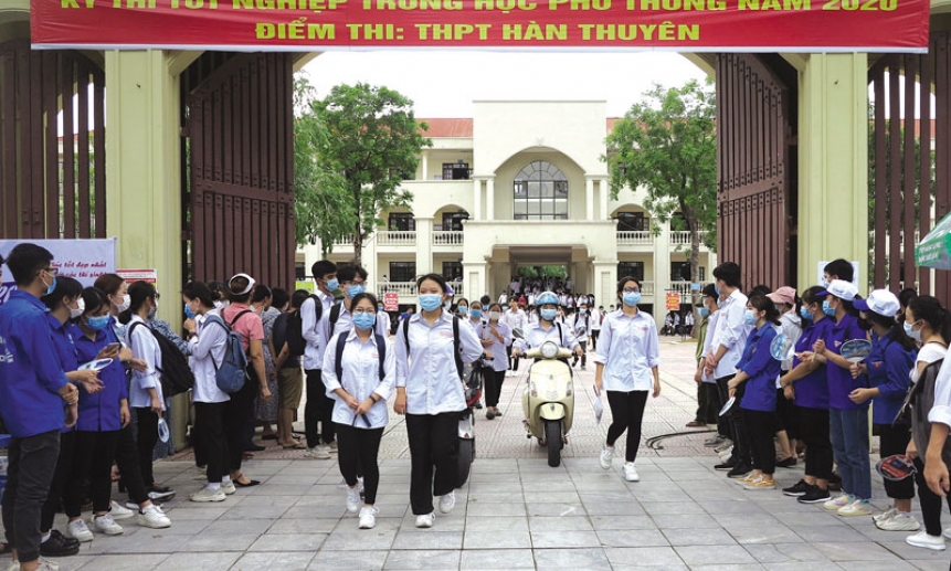 Bắc Ninh trong ngày đầu thi tốt nghiệp THPT năm 2020