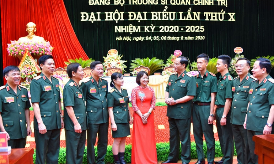 Khai mạc Đại hội đại biểu Đảng bộ Trường Sĩ quan Chính trị lần thứ X