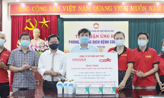 Công ty Cổ phần Quý Phát ủng hộ phòng, chống dịch COVID-19