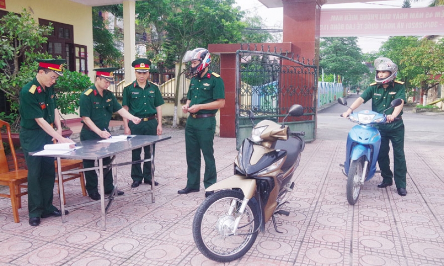 Lực lượng vũ trang tỉnh chú trọng bảo đảm  an toàn giao thông