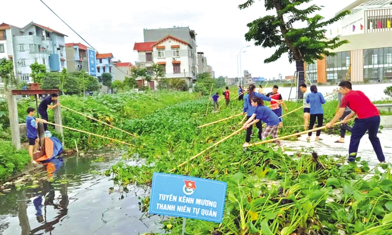 Tuổi trẻ thị trấn Chờ xung kích vì cộng đồng