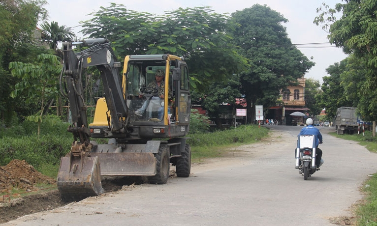 Nghĩa Đạo đầu tư cơ sở hạ tầng thúc đẩy phát triển nông nghiệp