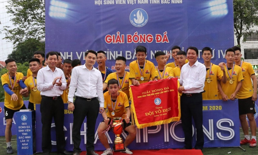 Bế mạc giải bóng đá sinh viên tỉnh lần thứ IV