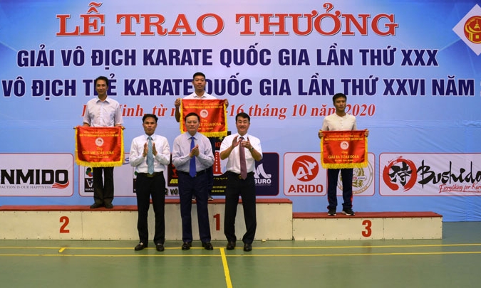 Bế mạc giải vô địch Karate và giải trẻ Karate Quốc gia năm 2020